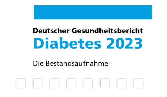 Deutscher Diabetesbericht 2023 Titelbild