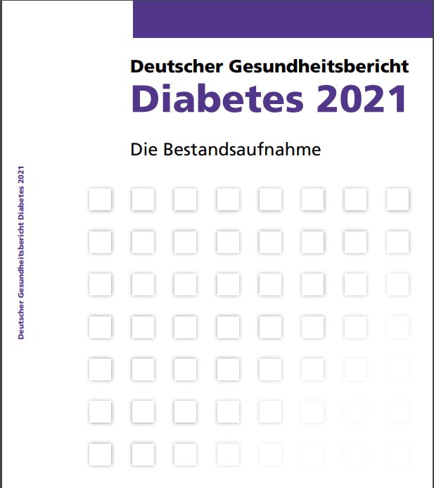 Titelbild Deutscher Gesundheitsbericht Diabetes 2021