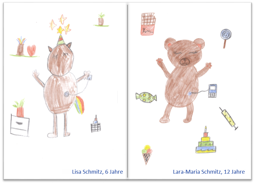 Zeichnungen Lisa und Lara-Maria Schmitz