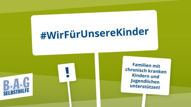 BAG Online Aktion_Plakat: Wir für unsere Kinder