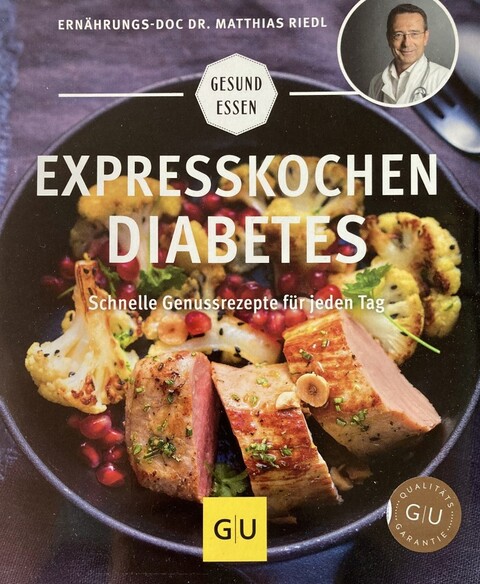 Buchcover: Expresskochen mit Diabetes