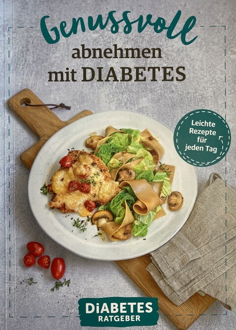 Buchcover: Genussvoll abnhemen mit Diabetes